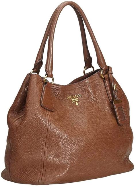 brown prada purse|genuine leather prada bags.